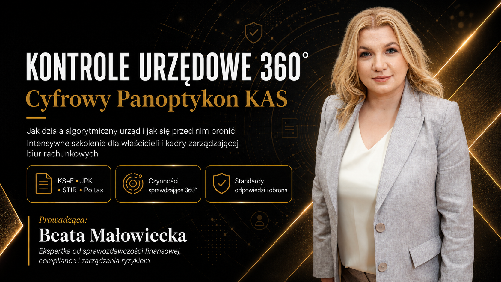 Kontrole KAS i czynności sprawdzające – kurs online z Beatą Małowiecką